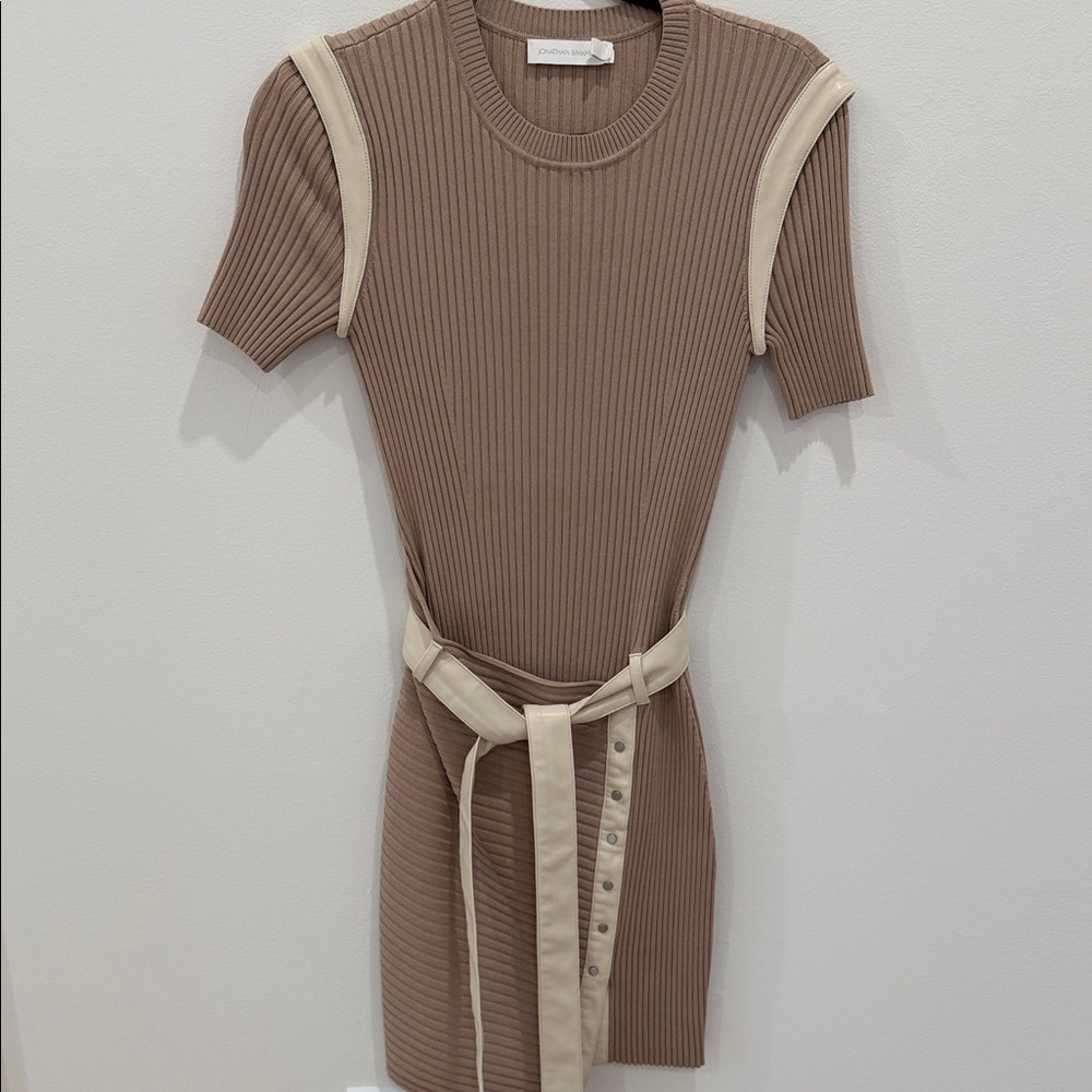Jonathan Simkhai Ribbed Dress - Picture 4 of 10